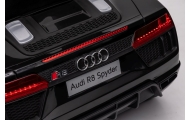 Elektromobilis Audi R8 Policja, Black-Elektromobiliai vaikams, Mašinos-e-vaikas