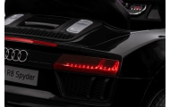 Audi R8 Policja na akumulator dla dzieci + Pilot + EVA + Wolny Start + MP3 LED