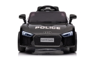 Audi R8 Policja na akumulator dla dzieci + Pilot + EVA + Wolny Start + MP3 LED