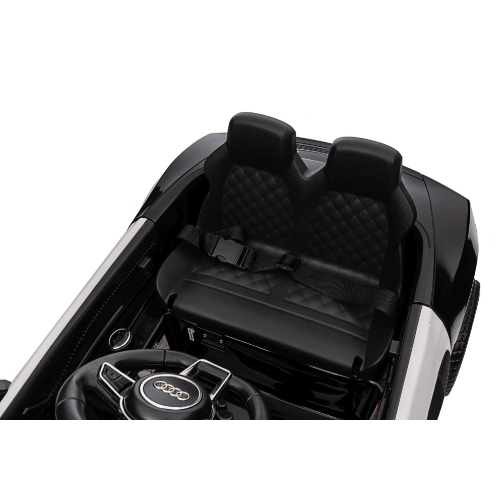 Elektromobilis Audi R8 Policja, Black-Elektromobiliai vaikams, Mašinos-e-vaikas