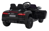 Elektromobilis Audi R8 Policja, Black-Elektromobiliai vaikams, Mašinos-e-vaikas