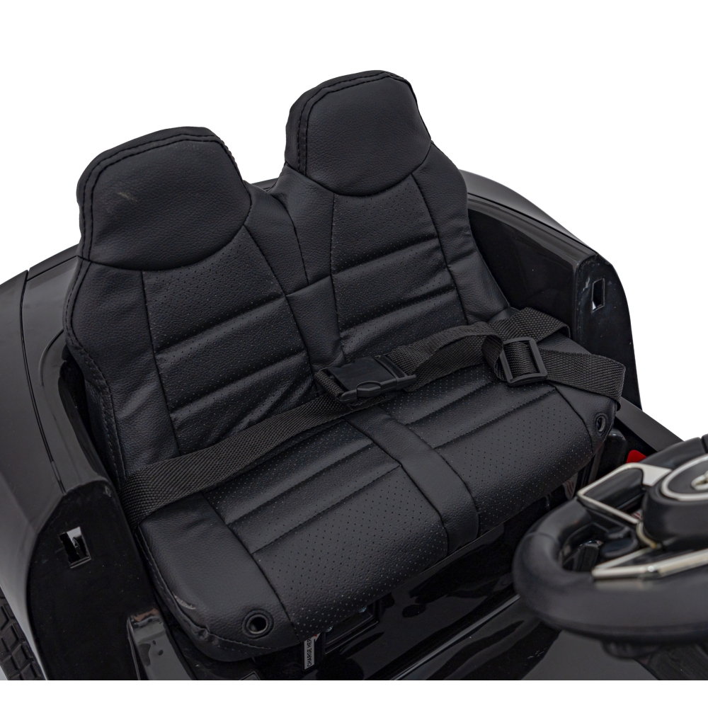Elektromobilis Audi R8 Policja, Black-Elektromobiliai vaikams, Mašinos-e-vaikas