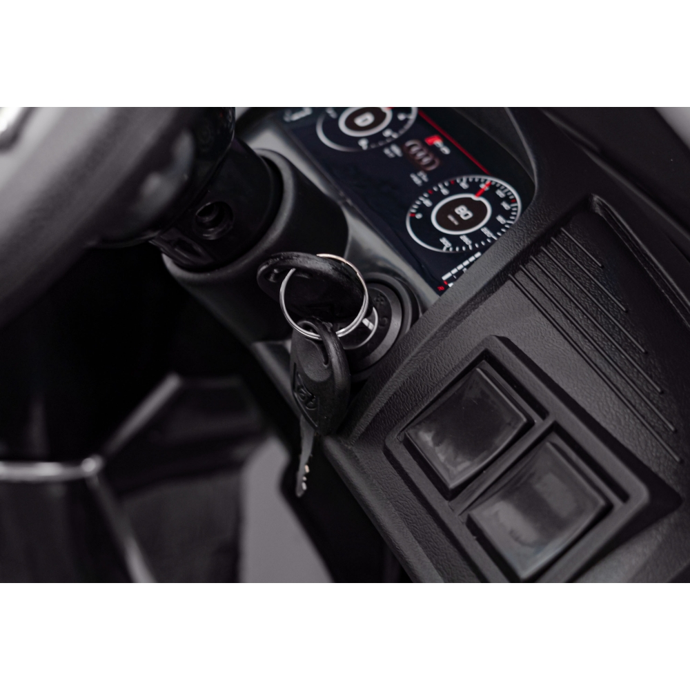 Elektromobilis Audi R8 Policja, Black-Elektromobiliai vaikams, Mašinos-e-vaikas