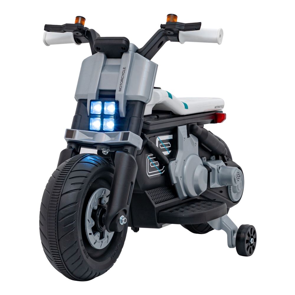 Elektrinis motociklas Future 88, White-Elektromobiliai vaikams, Motociklai-e-vaikas
