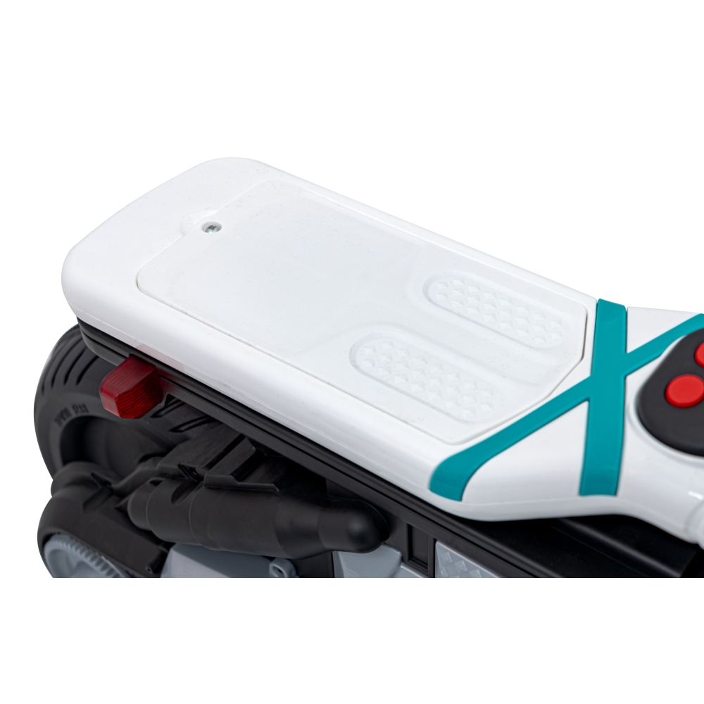Elektrinis motociklas Future 88, White-Elektromobiliai vaikams, Motociklai-e-vaikas