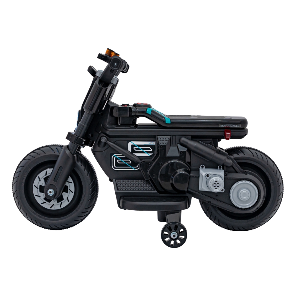Elektrinis motociklas Future 88, Black-Elektromobiliai vaikams, Motociklai-e-vaikas