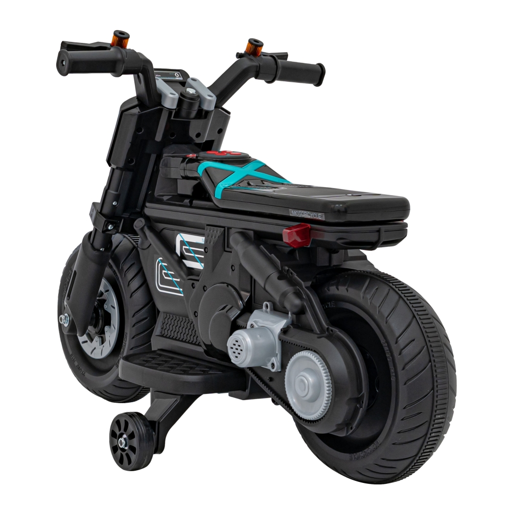 Elektrinis motociklas Future 88, Black-Elektromobiliai vaikams, Motociklai-e-vaikas