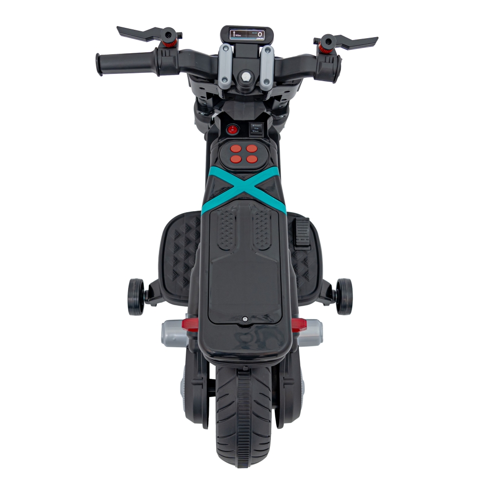Elektrinis motociklas Future 88, Black-Elektromobiliai vaikams, Motociklai-e-vaikas
