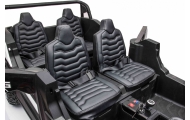 Pojazd 4-osobowy Buggy ATV RACING UTV2000 Z Baterią Li-ion Biały