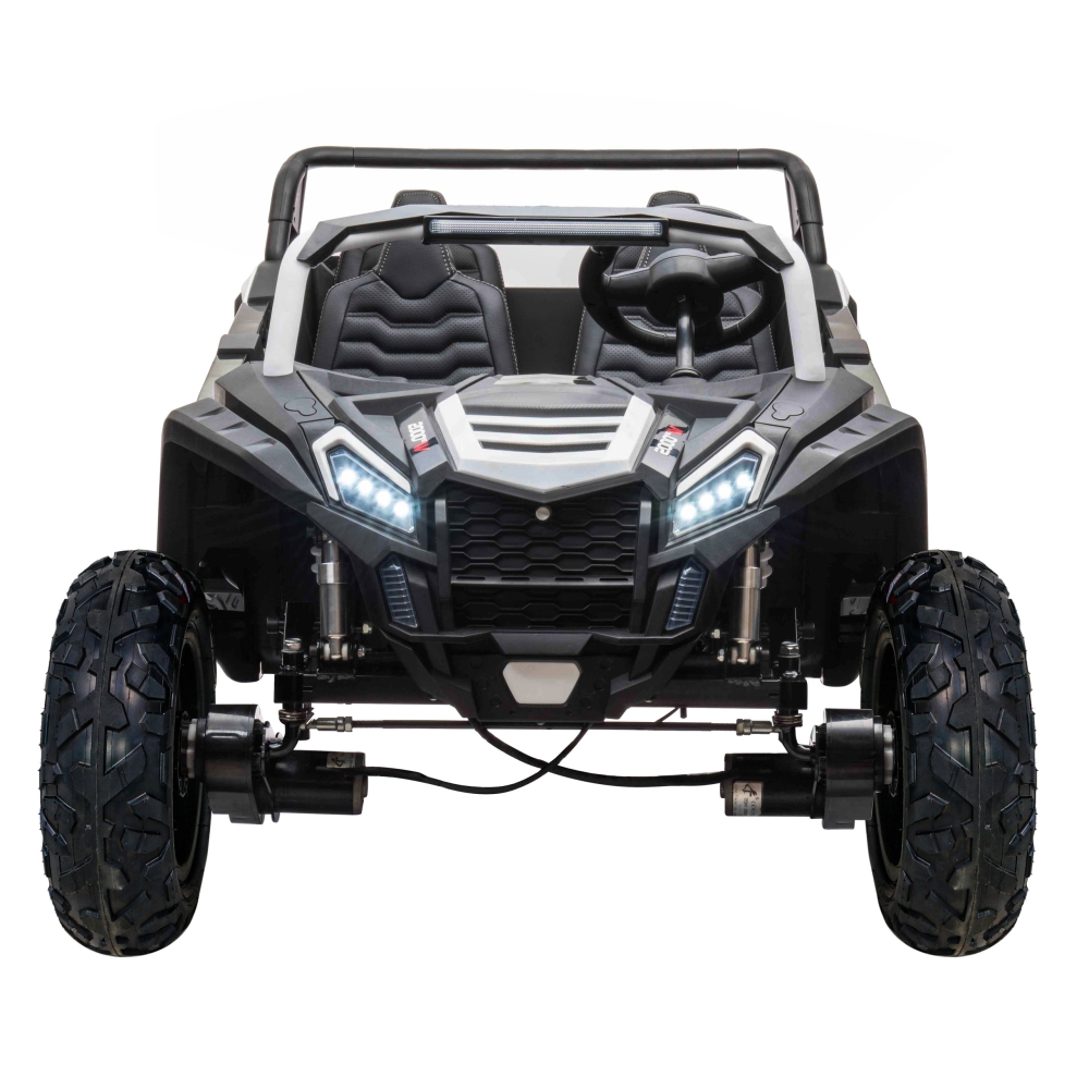 Keturvietis elektrinis Buggy ATV Racing UTV2000, White-Elektromobiliai vaikams, Keturračiai ir bagiai-e-vaikas