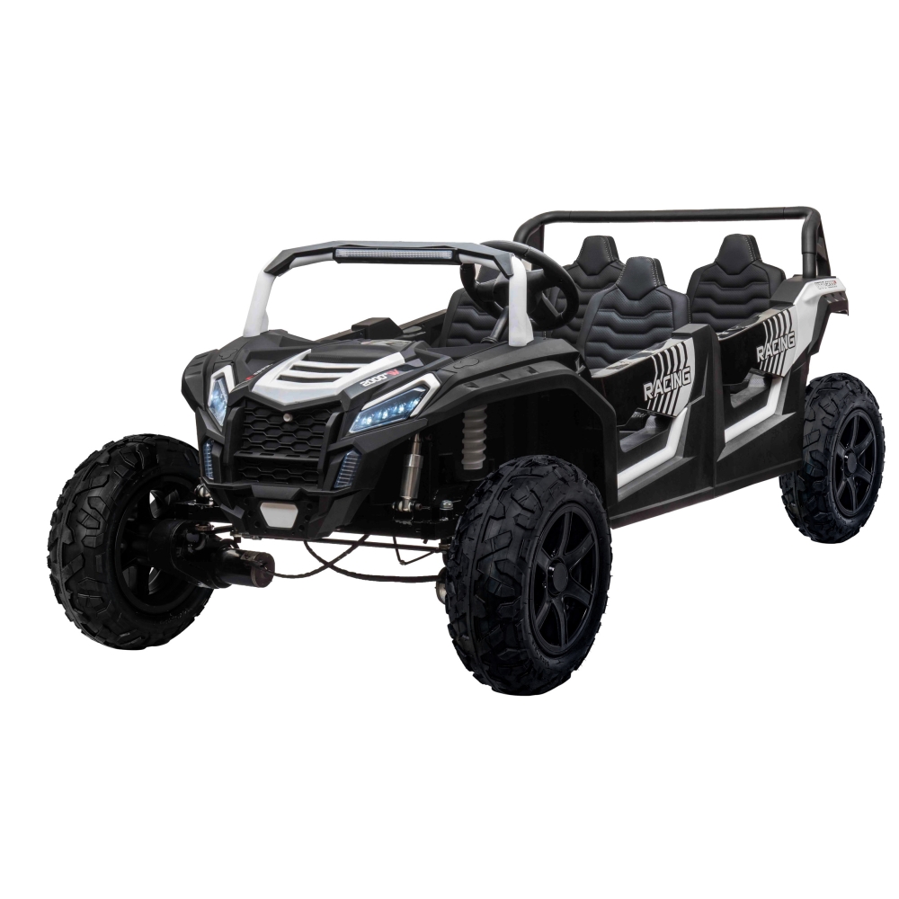 Keturvietis elektrinis Buggy ATV Racing UTV2000, White-Elektromobiliai vaikams, Keturračiai ir bagiai-e-vaikas
