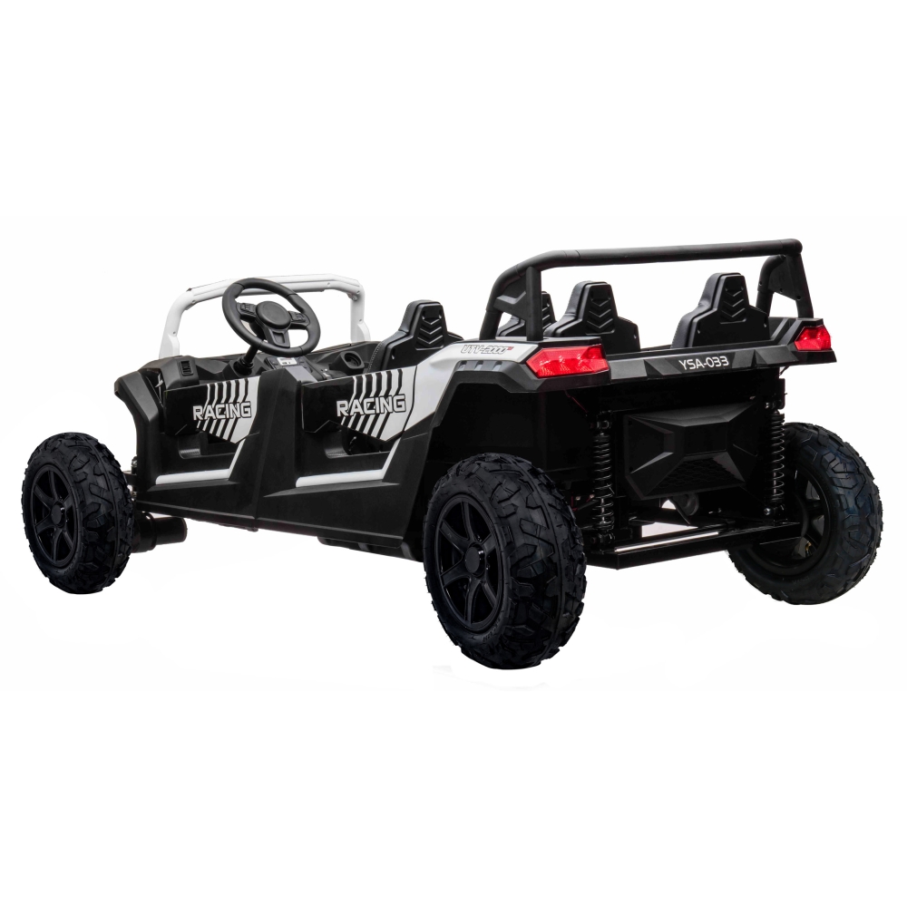 Keturvietis elektrinis Buggy ATV Racing UTV2000, White-Elektromobiliai vaikams, Keturračiai ir bagiai-e-vaikas