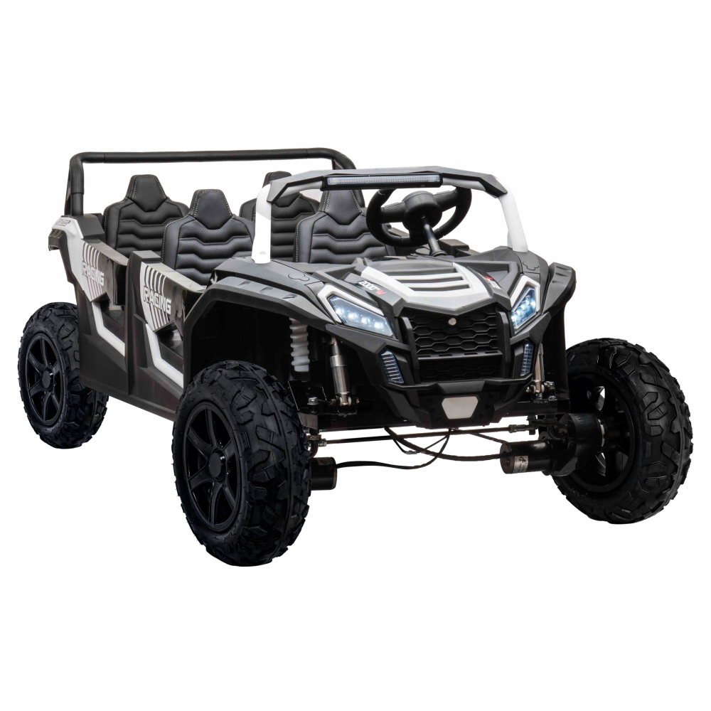 Keturvietis elektrinis Buggy ATV Racing UTV2000, White-Elektromobiliai vaikams, Keturračiai ir bagiai-e-vaikas