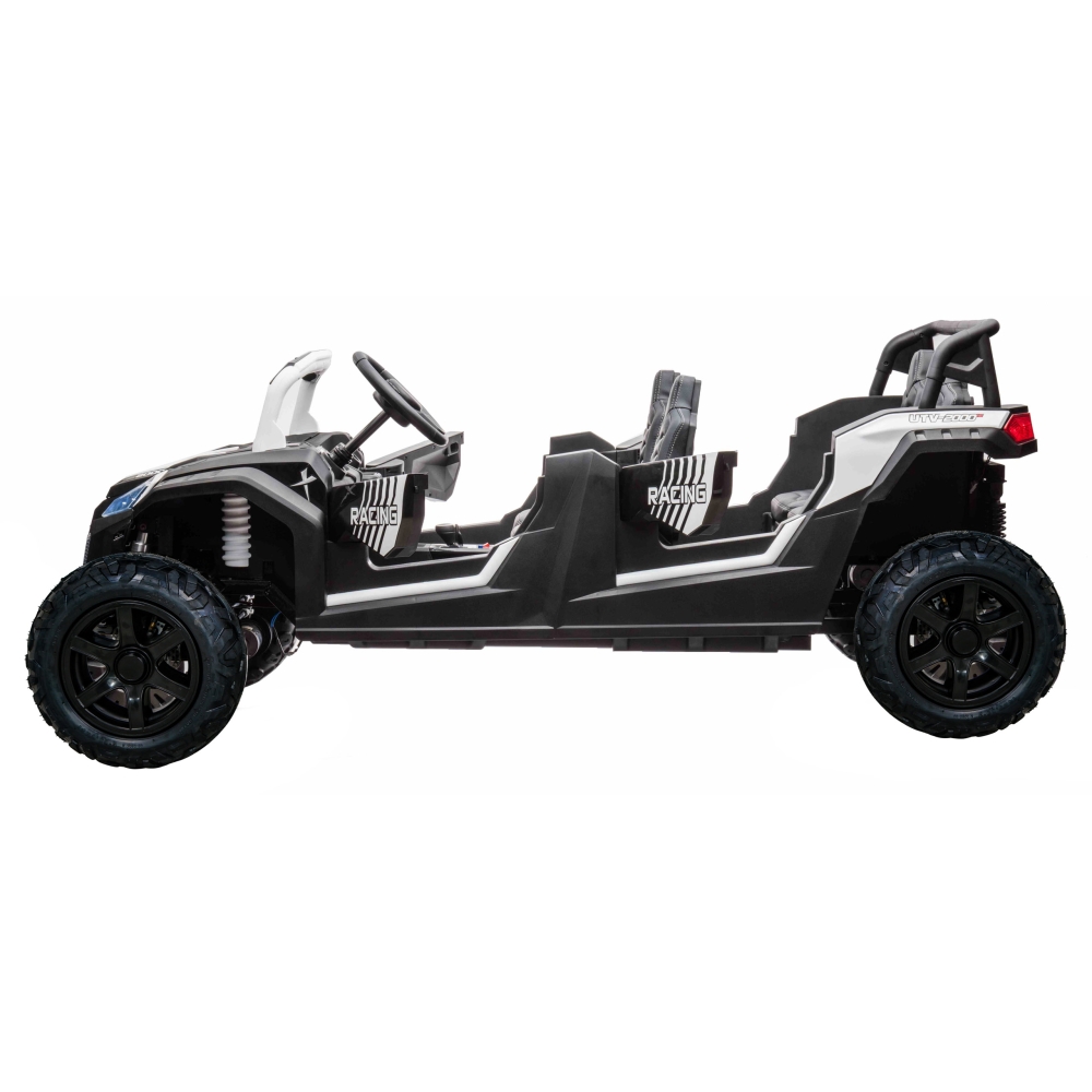 Keturvietis elektrinis Buggy ATV Racing UTV2000, White-Elektromobiliai vaikams, Keturračiai ir bagiai-e-vaikas