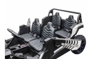 Pojazd 4-osobowy Buggy ATV RACING UTV2000 Z Baterią Li-ion Biały