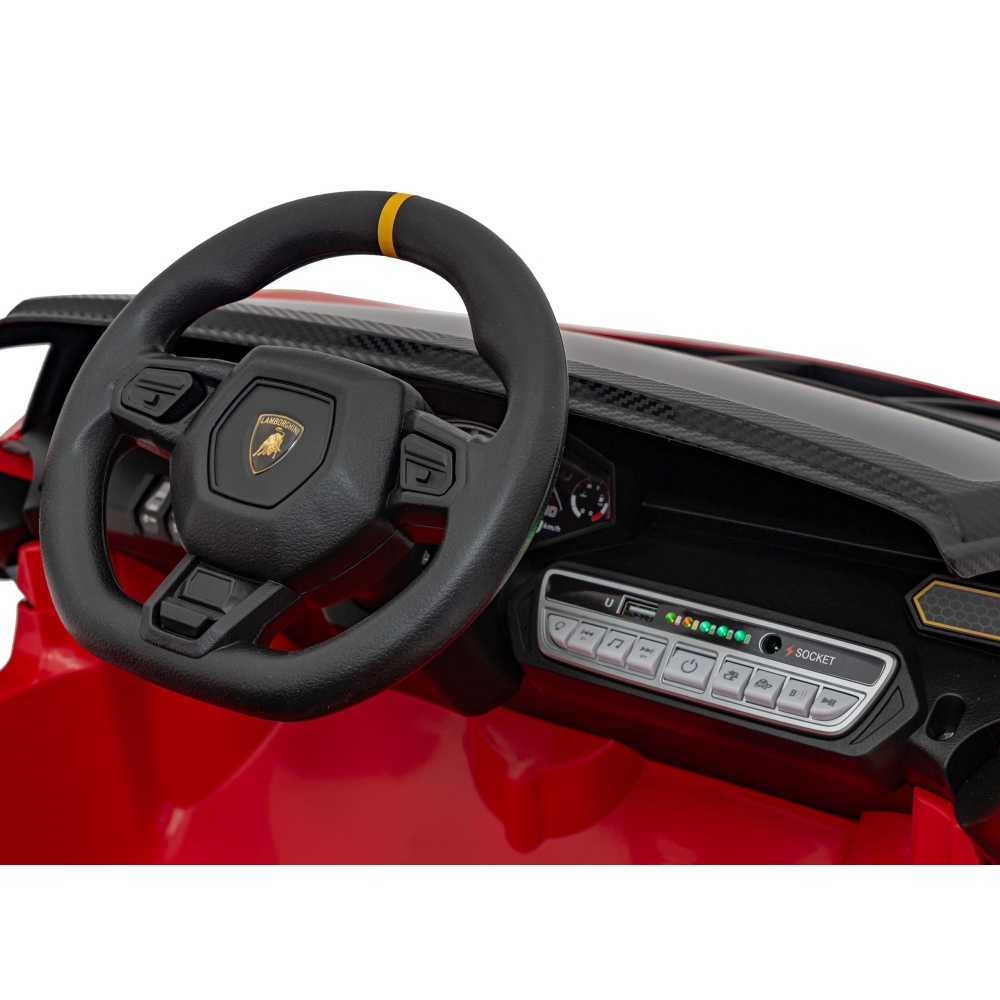 Elektromobilis Lamborghini Invencible, Red-Elektromobiliai vaikams, Mašinos-e-vaikas