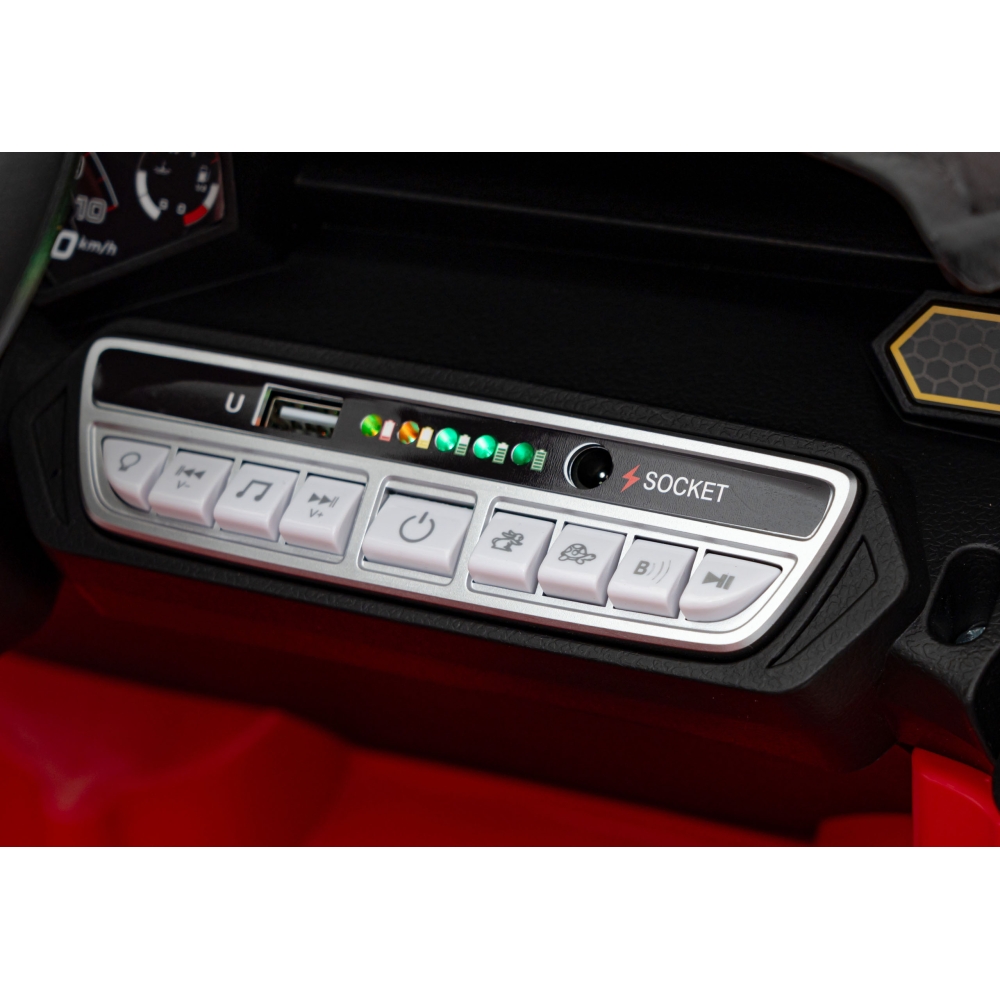 Elektromobilis Lamborghini Invencible, Red-Elektromobiliai vaikams, Mašinos-e-vaikas