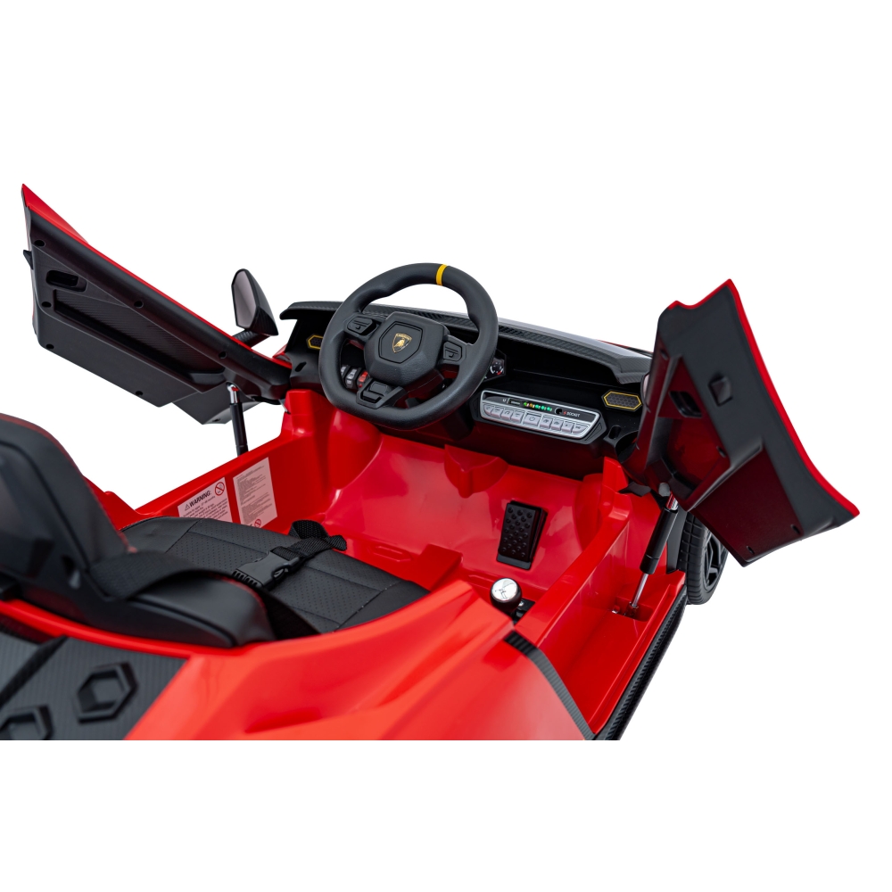 Elektromobilis Lamborghini Invencible, Red-Elektromobiliai vaikams, Mašinos-e-vaikas