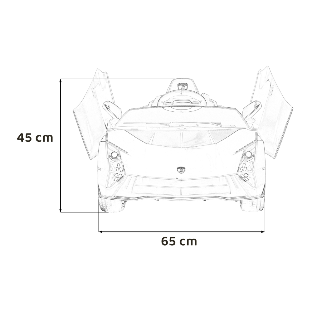 Elektromobilis Lamborghini Invencible, Red-Elektromobiliai vaikams, Mašinos-e-vaikas
