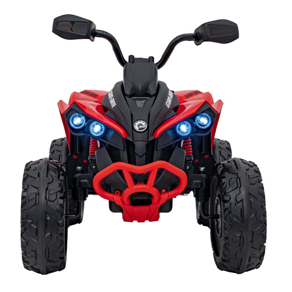 Elektrinis keturratis Maverick ATV, Red-Elektromobiliai vaikams, Keturračiai ir bagiai-e-vaikas