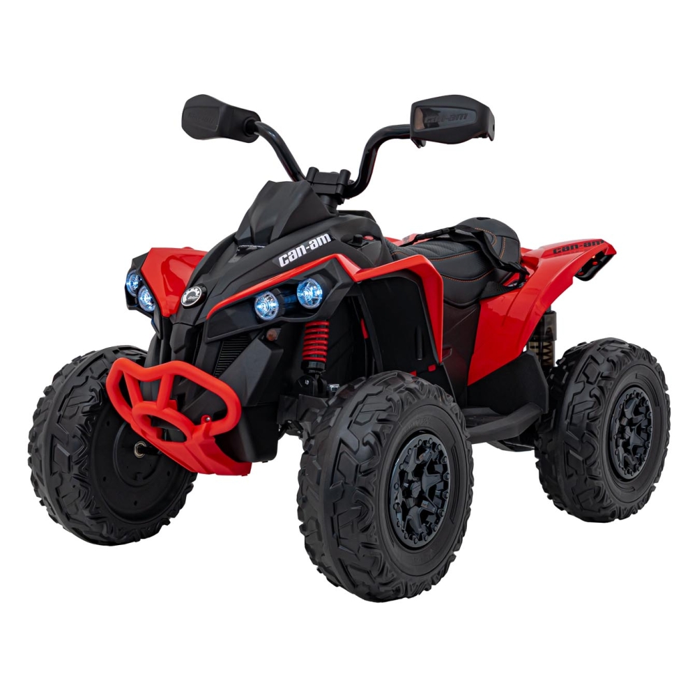 Elektrinis keturratis Maverick ATV, Red-Elektromobiliai vaikams, Keturračiai ir bagiai-e-vaikas