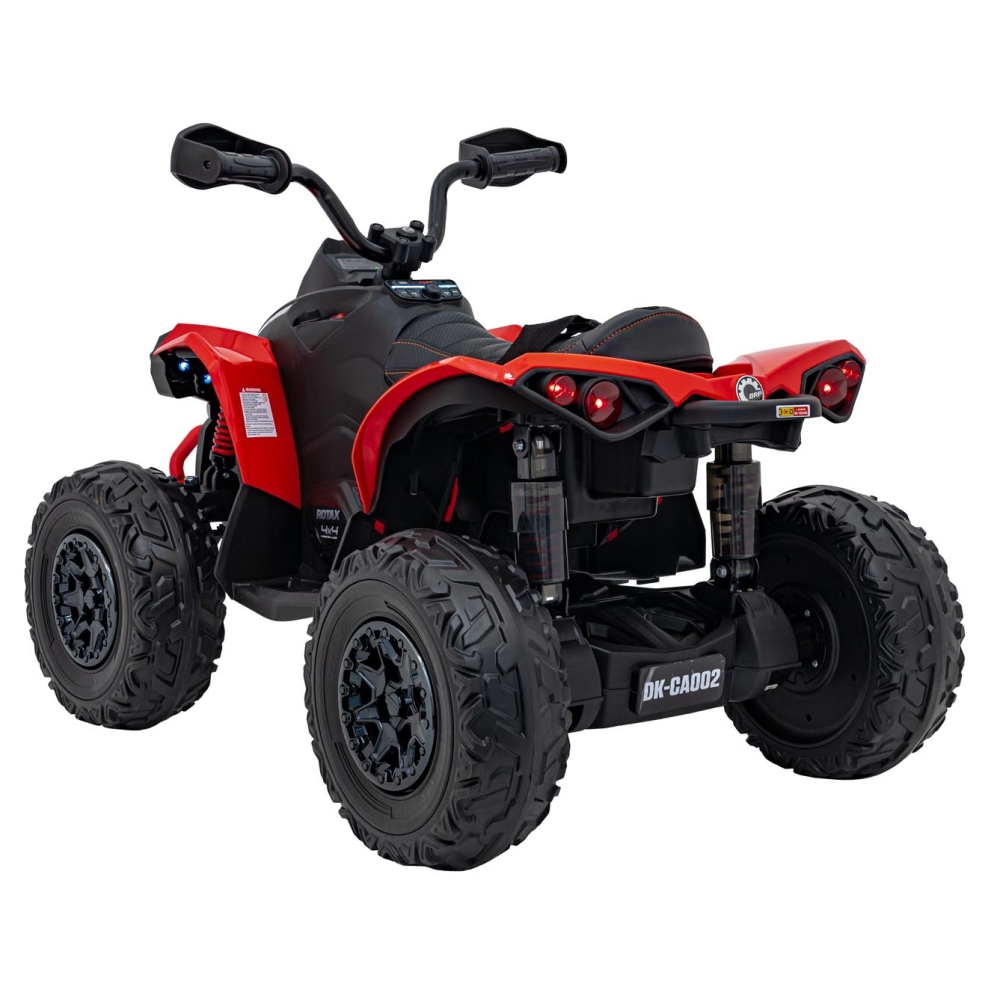 Elektrinis keturratis Maverick ATV, Red-Elektromobiliai vaikams, Keturračiai ir bagiai-e-vaikas