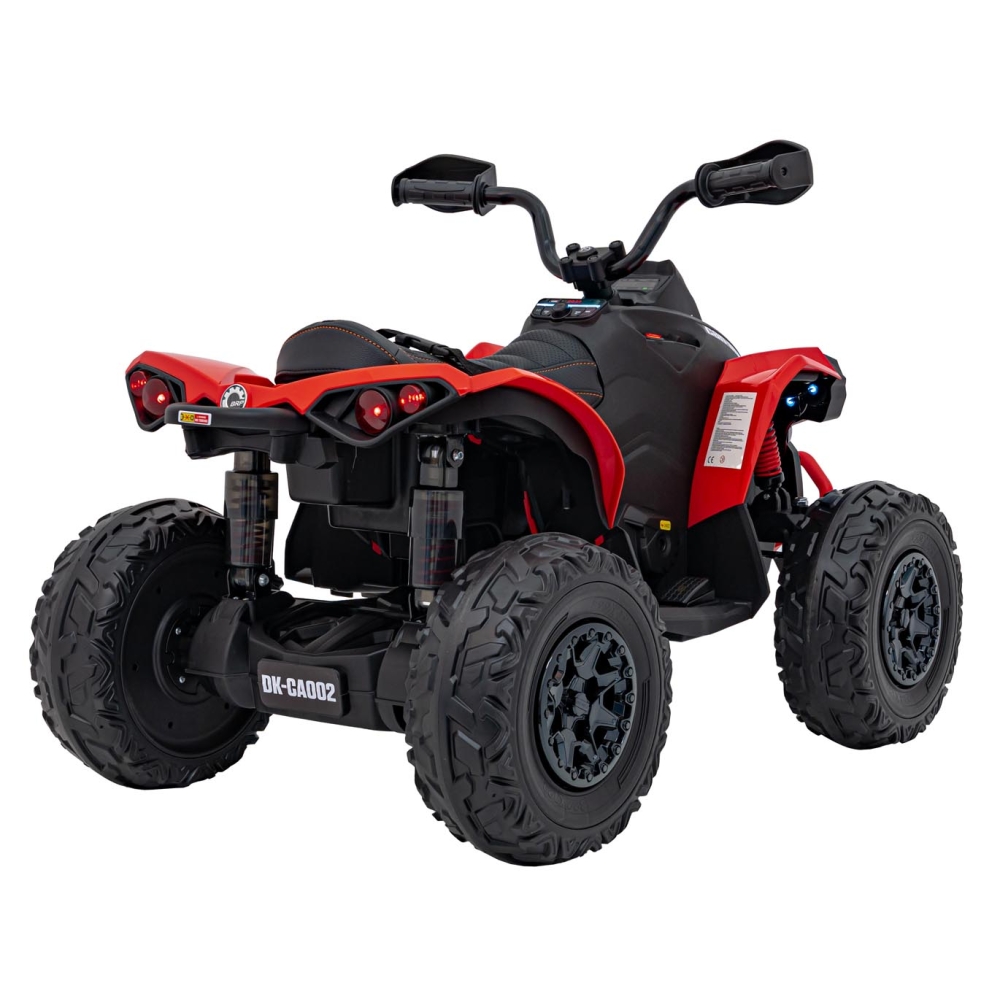 Elektrinis keturratis Maverick ATV, Red-Elektromobiliai vaikams, Keturračiai ir bagiai-e-vaikas