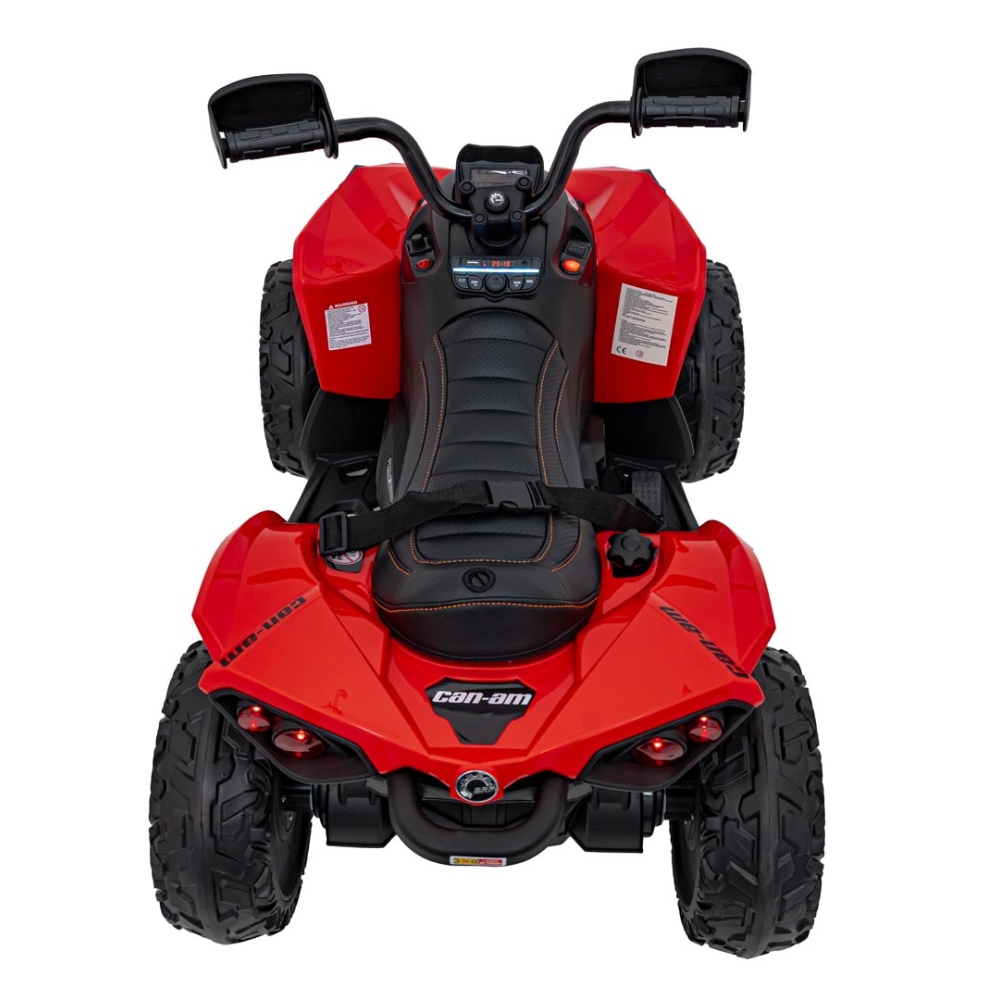 Elektrinis keturratis Maverick ATV, Red-Elektromobiliai vaikams, Keturračiai ir bagiai-e-vaikas