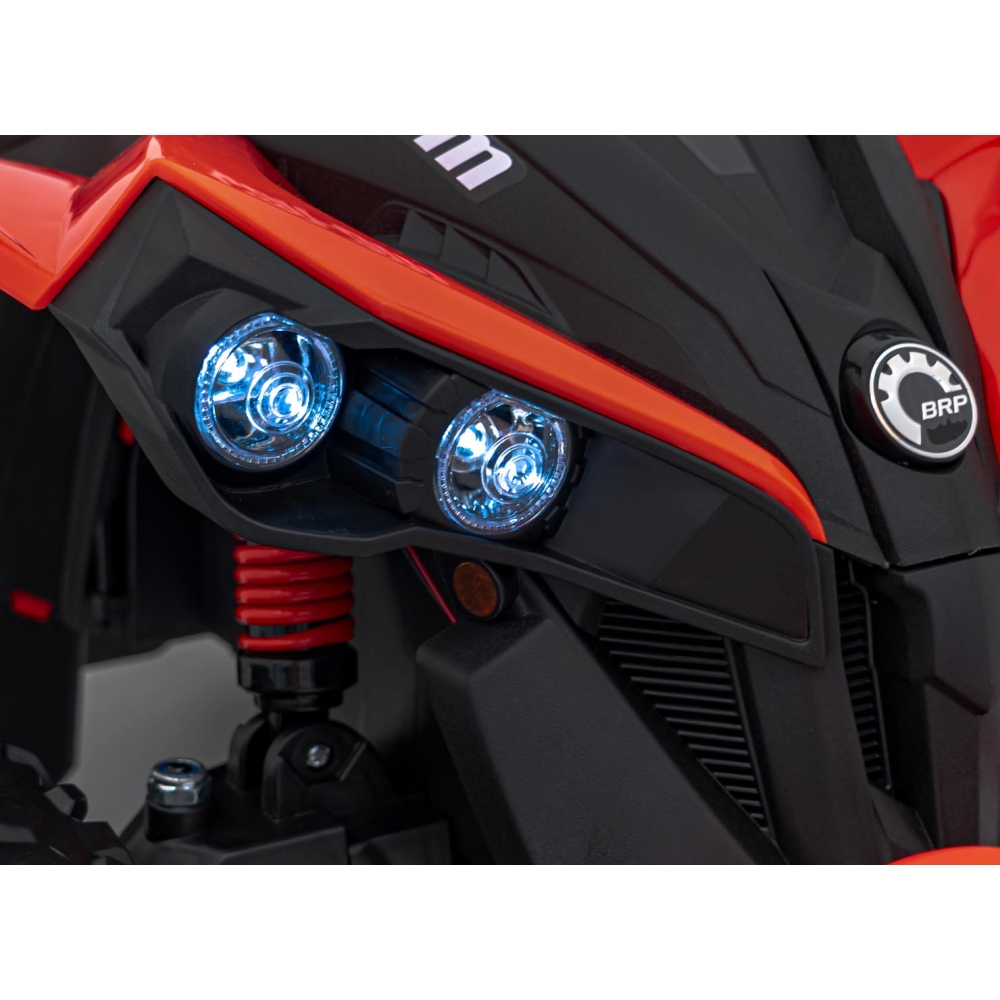 Elektrinis keturratis Maverick ATV, Red-Elektromobiliai vaikams, Keturračiai ir bagiai-e-vaikas