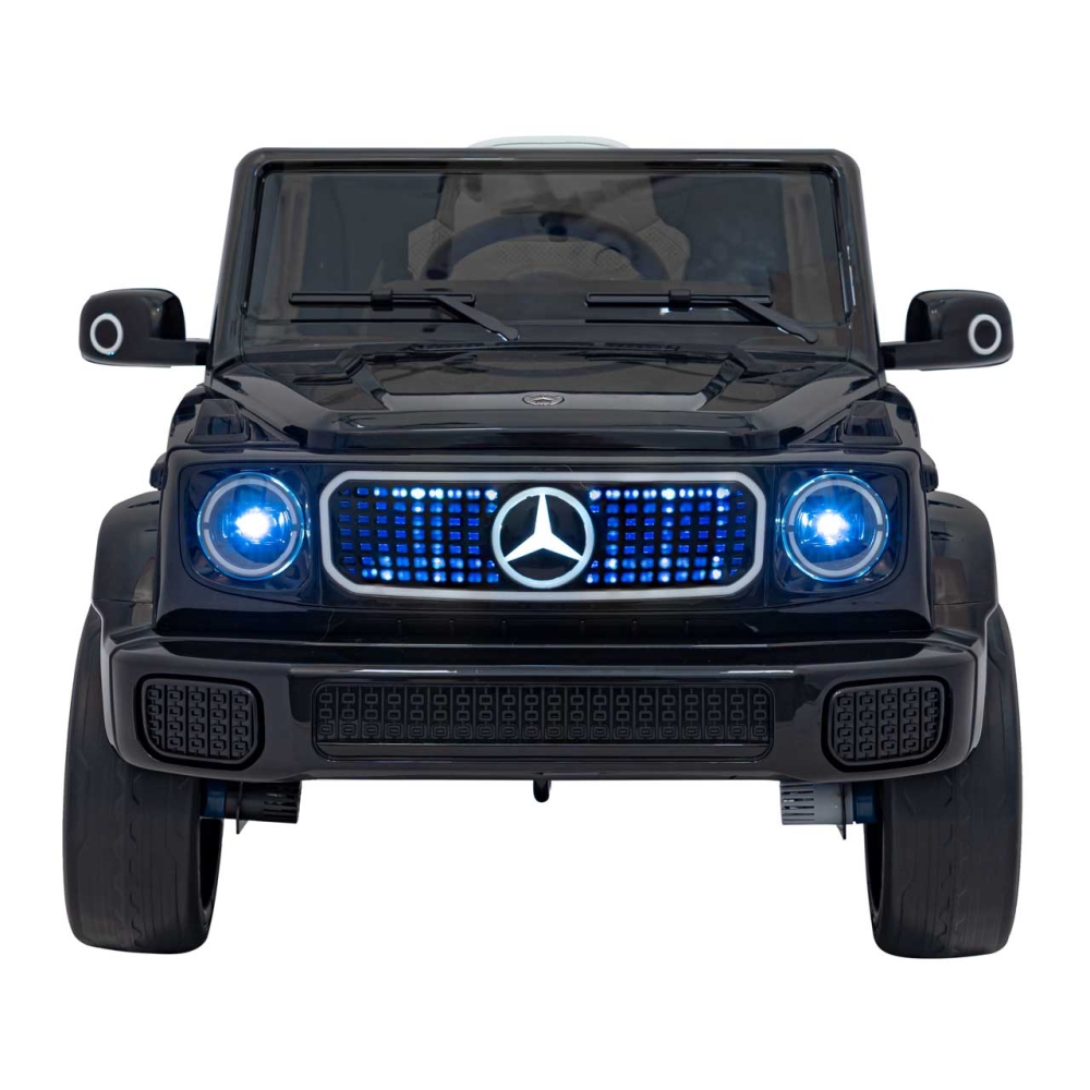 „Mercedes-Benz EQG“ automobilis, juodos spalvos-Elektromobiliai vaikams, Visureigiai-e-vaikas