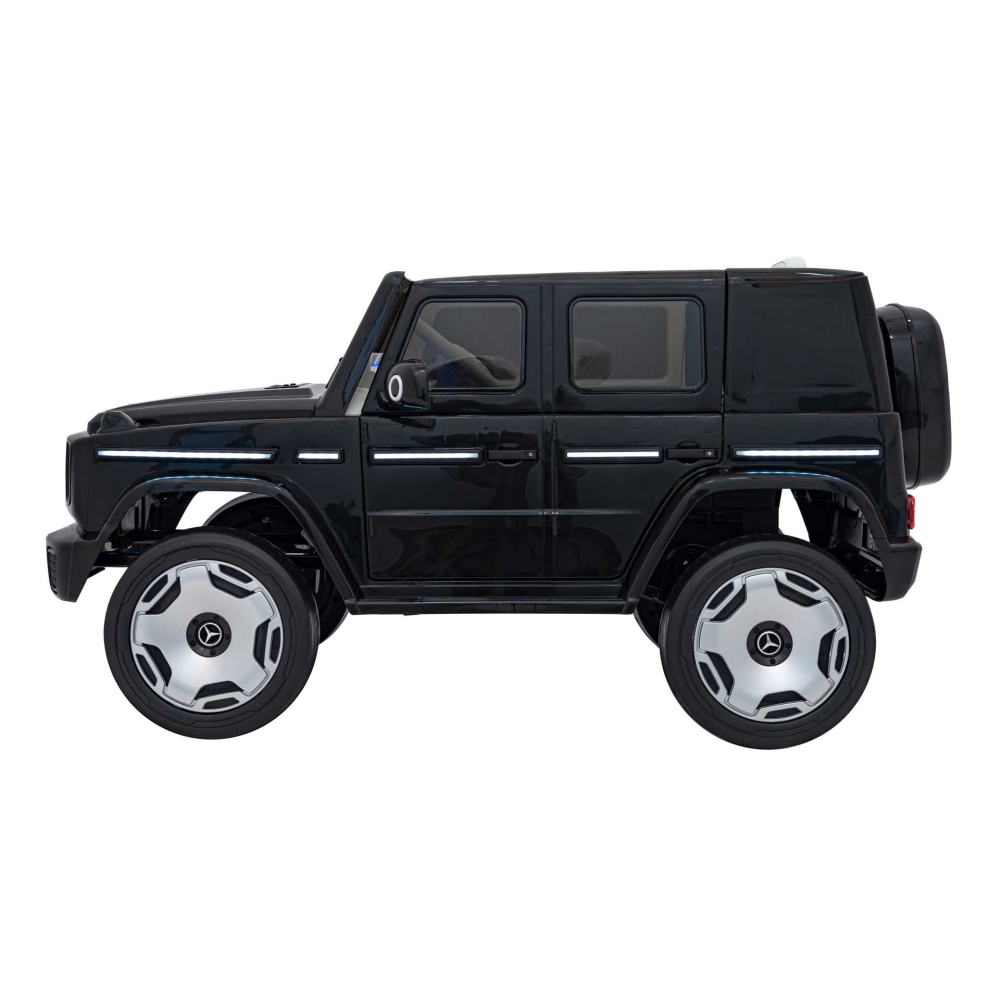 „Mercedes-Benz EQG“ automobilis, juodos spalvos-Elektromobiliai vaikams, Visureigiai-e-vaikas