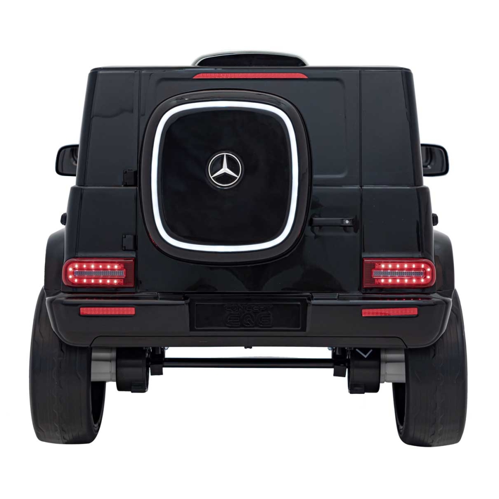 „Mercedes-Benz EQG“ automobilis, juodos spalvos-Elektromobiliai vaikams, Visureigiai-e-vaikas