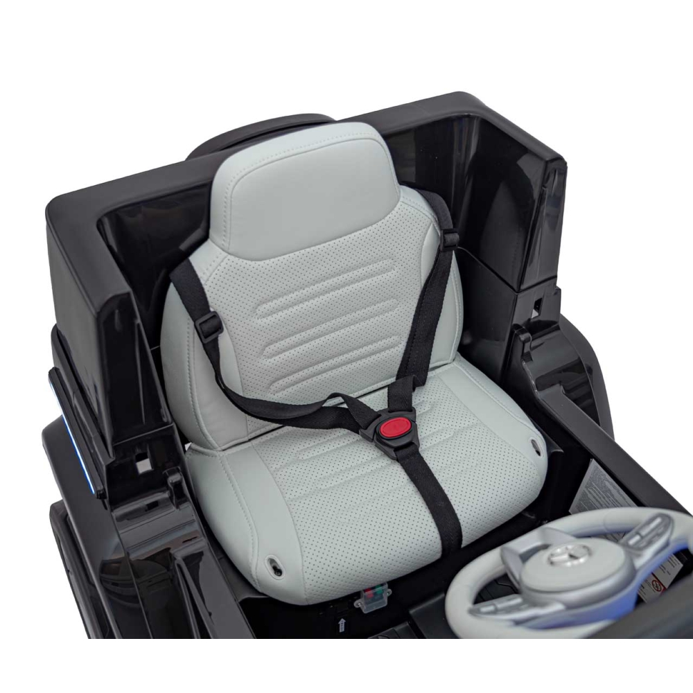 „Mercedes-Benz EQG“ automobilis, juodos spalvos-Elektromobiliai vaikams, Visureigiai-e-vaikas