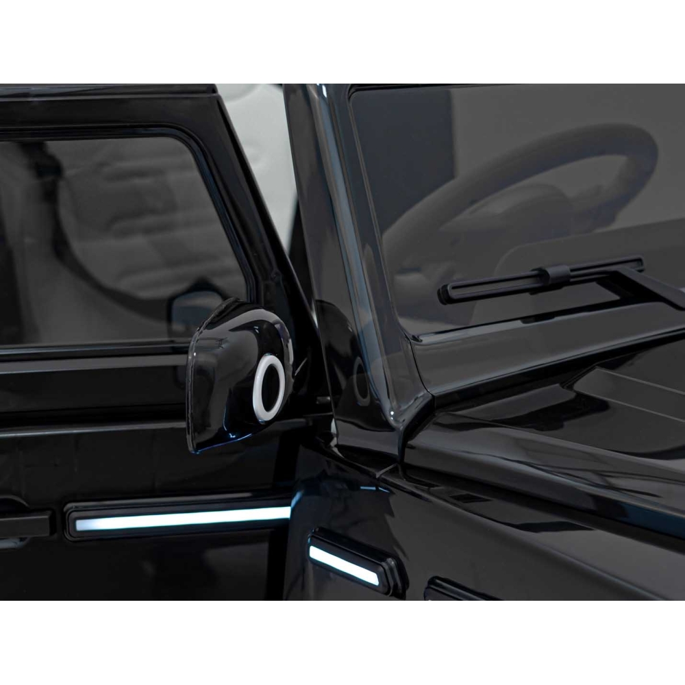 „Mercedes-Benz EQG“ automobilis, juodos spalvos-Elektromobiliai vaikams, Visureigiai-e-vaikas
