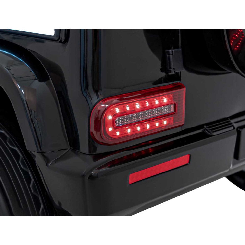 „Mercedes-Benz EQG“ automobilis, juodos spalvos-Elektromobiliai vaikams, Visureigiai-e-vaikas