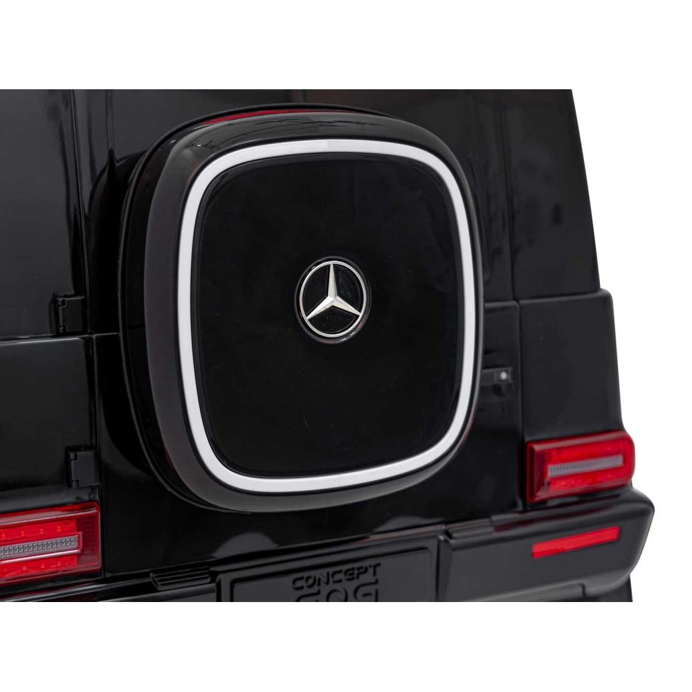 „Mercedes-Benz EQG“ automobilis, juodos spalvos-Elektromobiliai vaikams, Visureigiai-e-vaikas