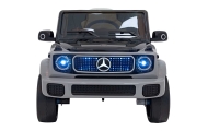 „Mercedes-Benz EQG“ automobilis, sidabrinės spalvos-Elektromobiliai vaikams, Visureigiai-e-vaikas