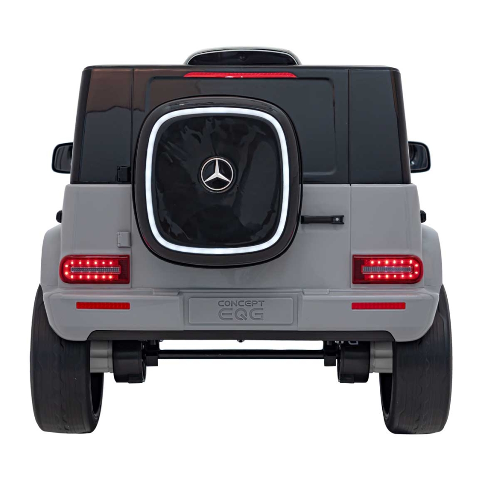 Elektromobilis Mercedes-Benz EQG, Silver-Elektromobiliai vaikams, Visureigiai-e-vaikas