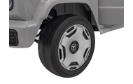 „Mercedes-Benz EQG“ automobilis, sidabrinės spalvos-Elektromobiliai vaikams, Visureigiai-e-vaikas