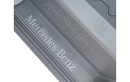 „Mercedes-Benz EQG“ automobilis, sidabrinės spalvos-Elektromobiliai vaikams, Visureigiai-e-vaikas