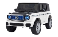 „Mercedes-Benz EQG“ automobilis, baltos spalvos-Elektromobiliai vaikams, Visureigiai-e-vaikas