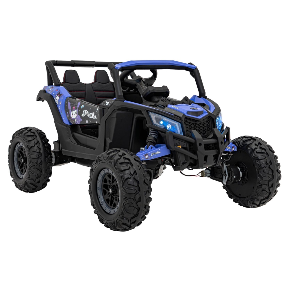 Elektrinis Buggy ATV Defend 4x4, Purple-Elektromobiliai vaikams, Keturračiai ir bagiai-e-vaikas