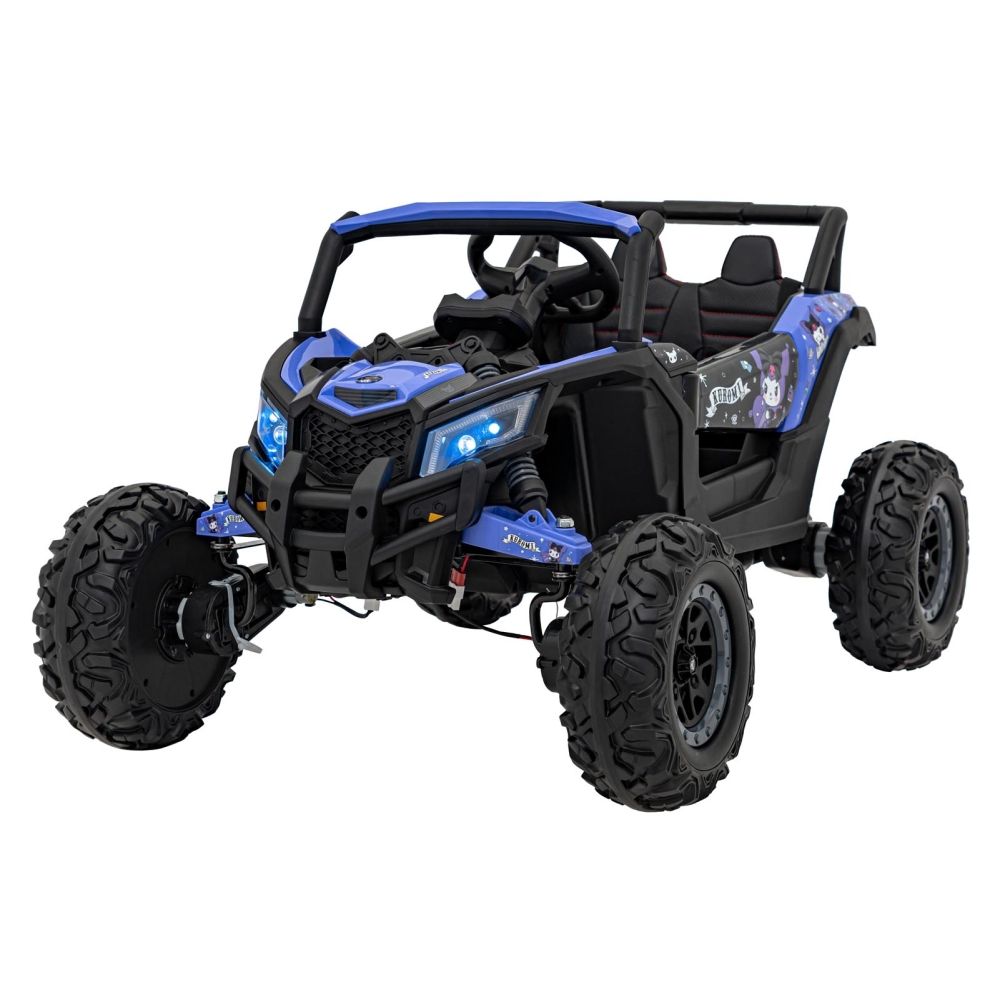 Elektrinis Buggy ATV Defend 4x4, Purple-Elektromobiliai vaikams, Keturračiai ir bagiai-e-vaikas