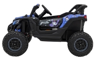Elektrinis Buggy ATV Defend 4x4, Purple-Elektromobiliai vaikams, Keturračiai ir bagiai-e-vaikas