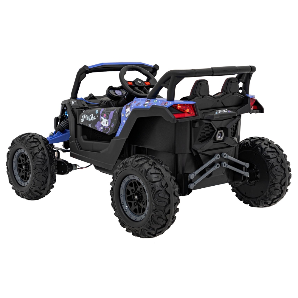 Elektrinis Buggy ATV Defend 4x4, Purple-Elektromobiliai vaikams, Keturračiai ir bagiai-e-vaikas