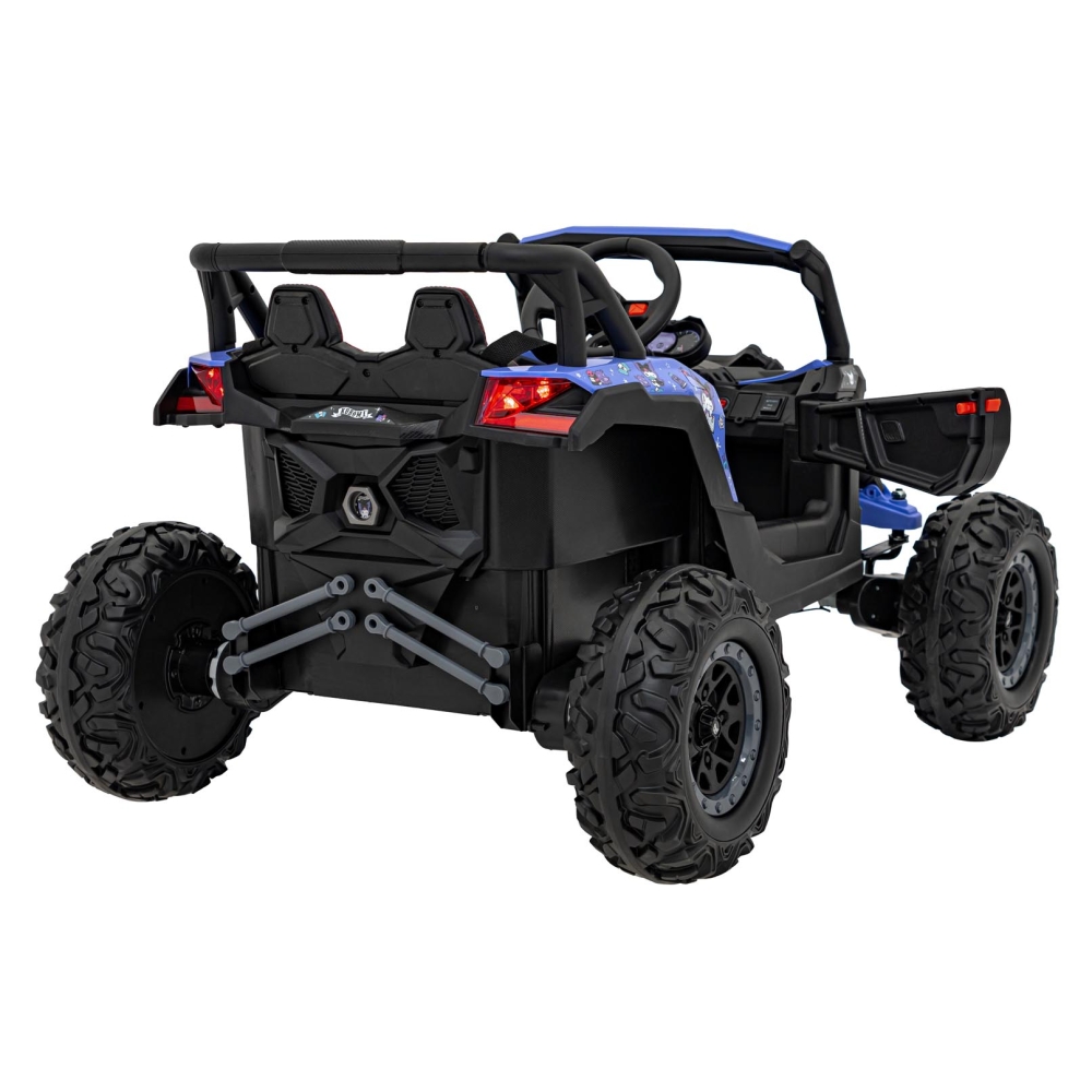 Elektrinis Buggy ATV Defend 4x4, Purple-Elektromobiliai vaikams, Keturračiai ir bagiai-e-vaikas