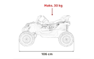 Elektrinis Buggy ATV Defend 4x4, Purple-Elektromobiliai vaikams, Keturračiai ir bagiai-e-vaikas