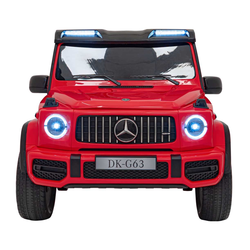 Elektromobilis Mercedes-Benz G63 AMG XXL, Red-Elektromobiliai vaikams, Visureigiai-e-vaikas