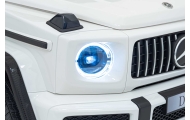 Automobilis „Mercedes-Benz G63 AMG XXL“, baltos spalvos-Elektromobiliai vaikams, Visureigiai-e-vaikas