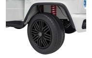 Automobilis „Mercedes-Benz G63 AMG XXL“, baltos spalvos-Elektromobiliai vaikams, Visureigiai-e-vaikas